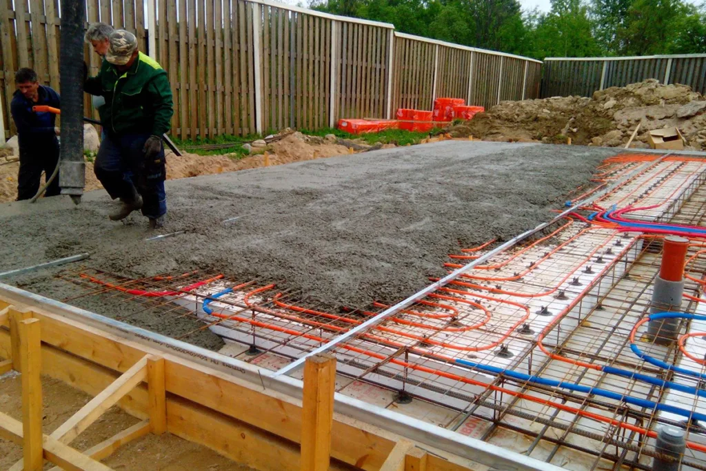 Утеплённая шведская плита