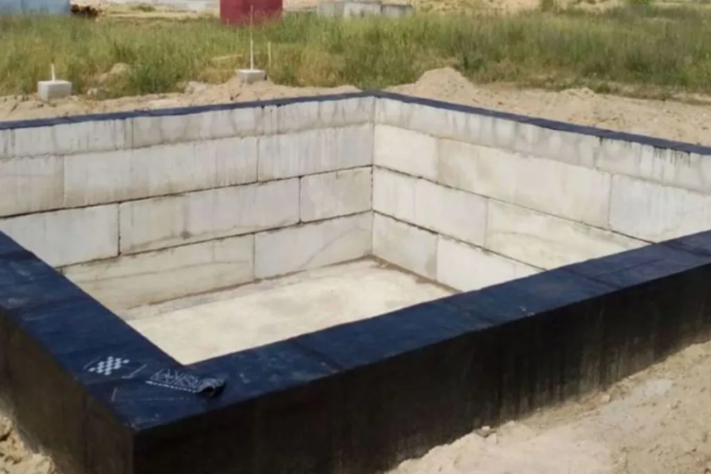 Фундамент из блоков ФБС