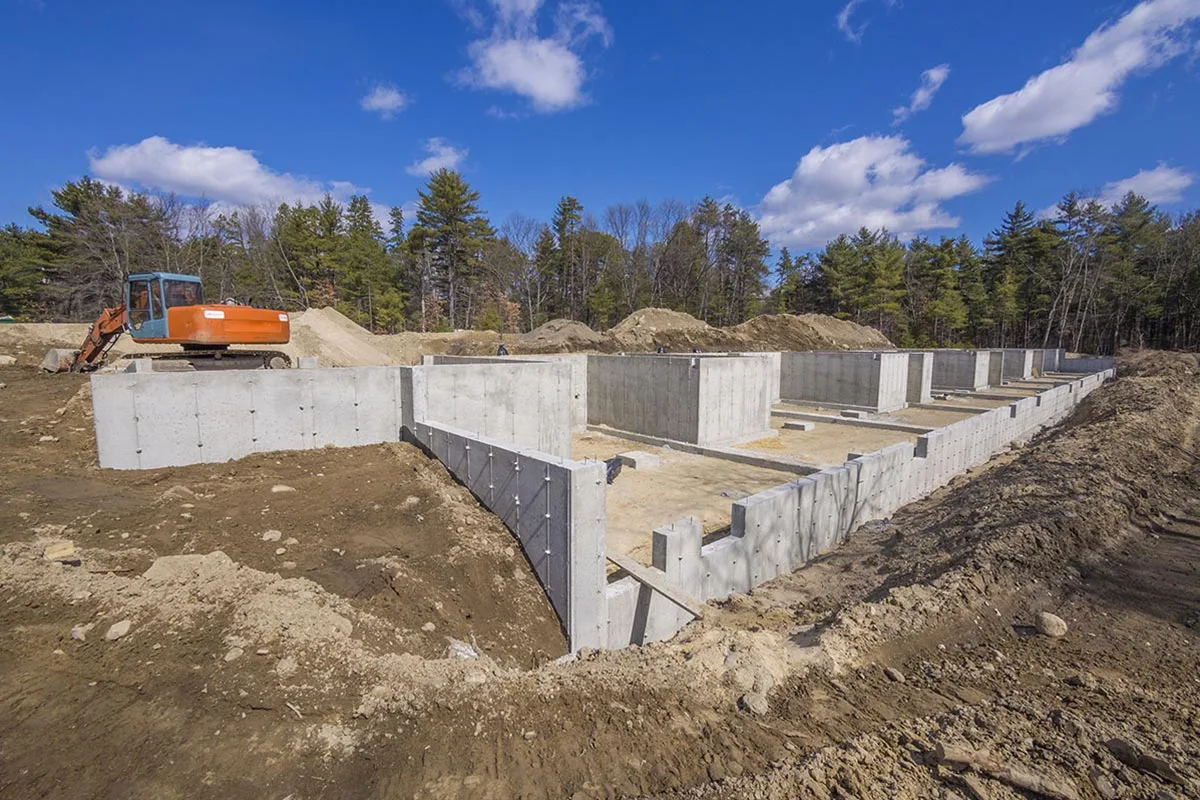 Фундамент с цокольным этажом от компании «Альбатрос»