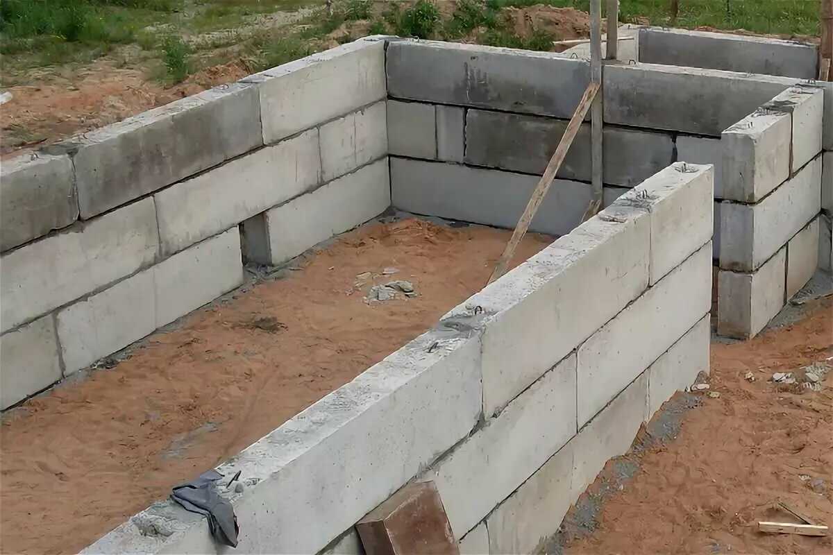 Фундамент из блоков ФБС от компании «Альбатрос»