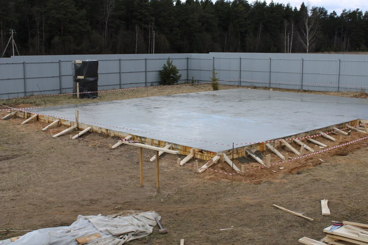 Монолитный фундамент от компании «Альбатрос» в Краснодаре