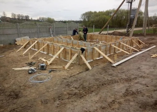 Ростверковый фундамент от компании «Альбатрос» наша работа