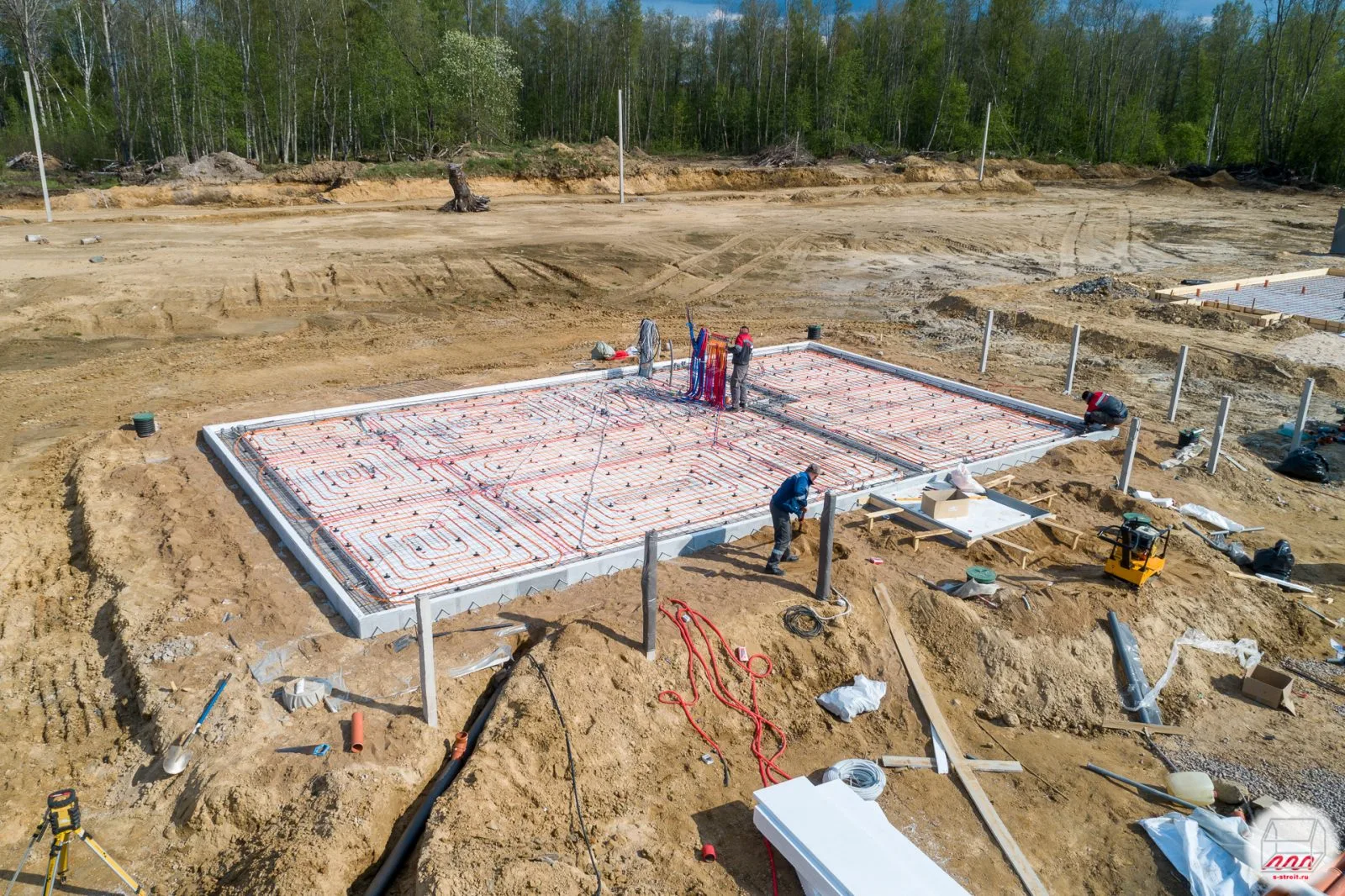 Утеплённая шведская плита от компании «Альбатрос» наша работа