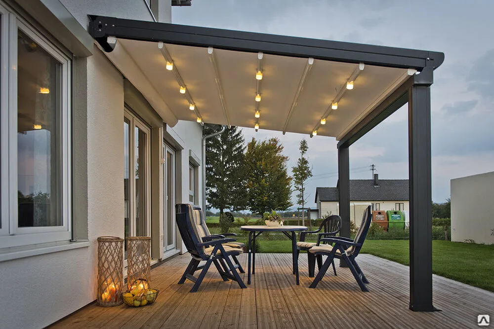 Изготовление террасы из металлокаркаса от компании «Альбатрос»