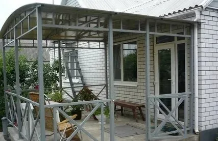 Изготовление террасы из металлокаркаса от компании «Альбатрос» Краснодар