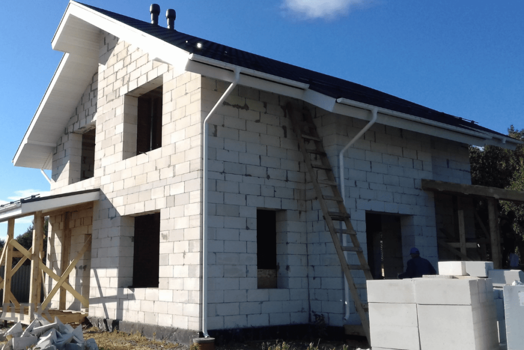 Дома из пеноблоков