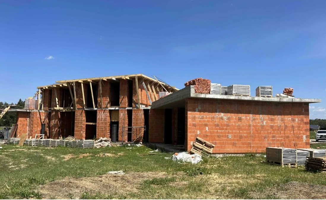 Строительство дома из кирпича от компании «Альбатрос» наша работа