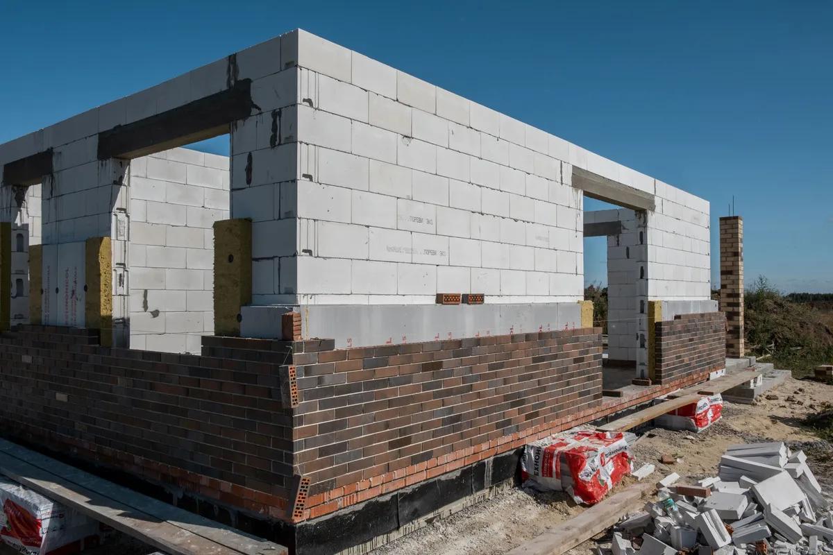 Строительство дома из газоблоков от компании «Альбатрос» в Краснодарском крае