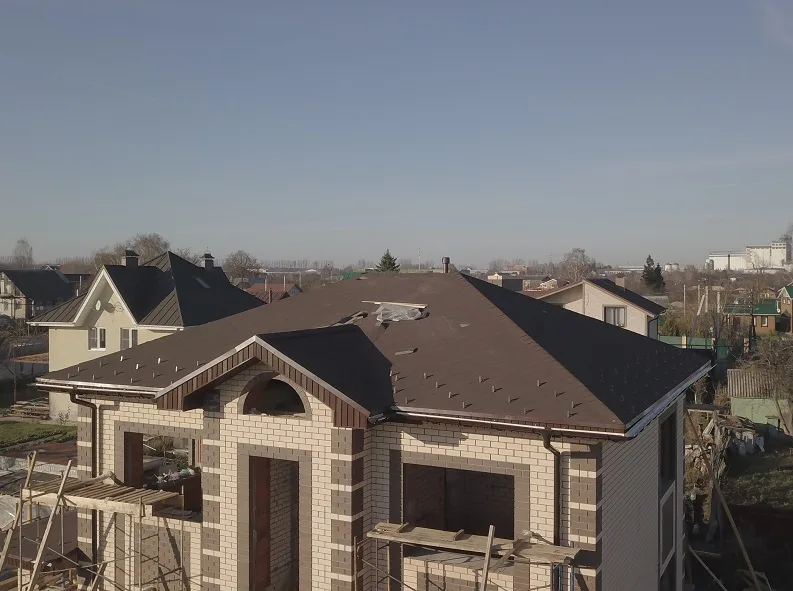 Монтаж мягкой кровли от компании «Альбатрос» фото выполненных работ