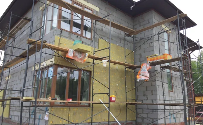 Фасадные работы примеры работ