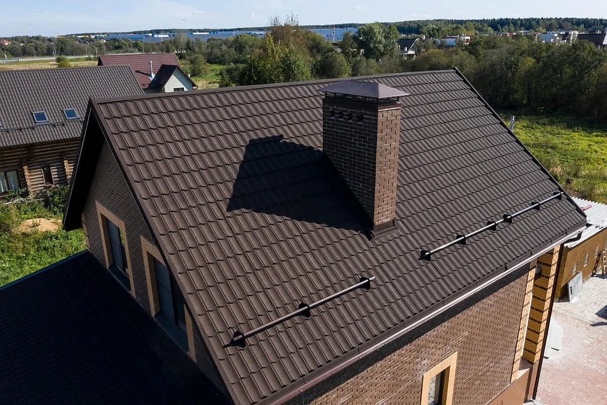 Монтаж композитной черепицы от компании «Альбатрос»