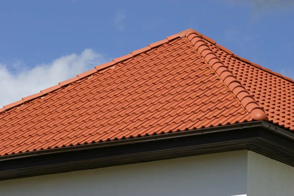 Кровля из натуральной черепицы